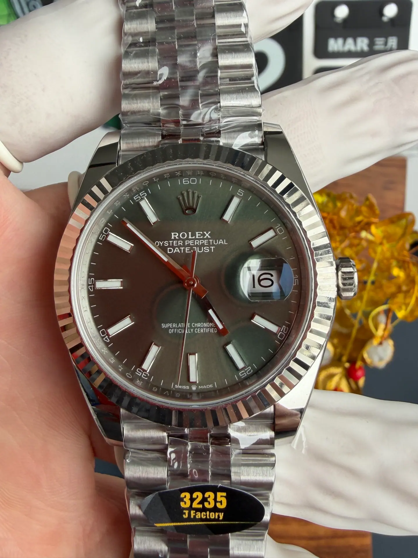 JF | 3235 机芯｜41mm l 劳力士 Datejust 126334 自由摆轮（Free-sprung）