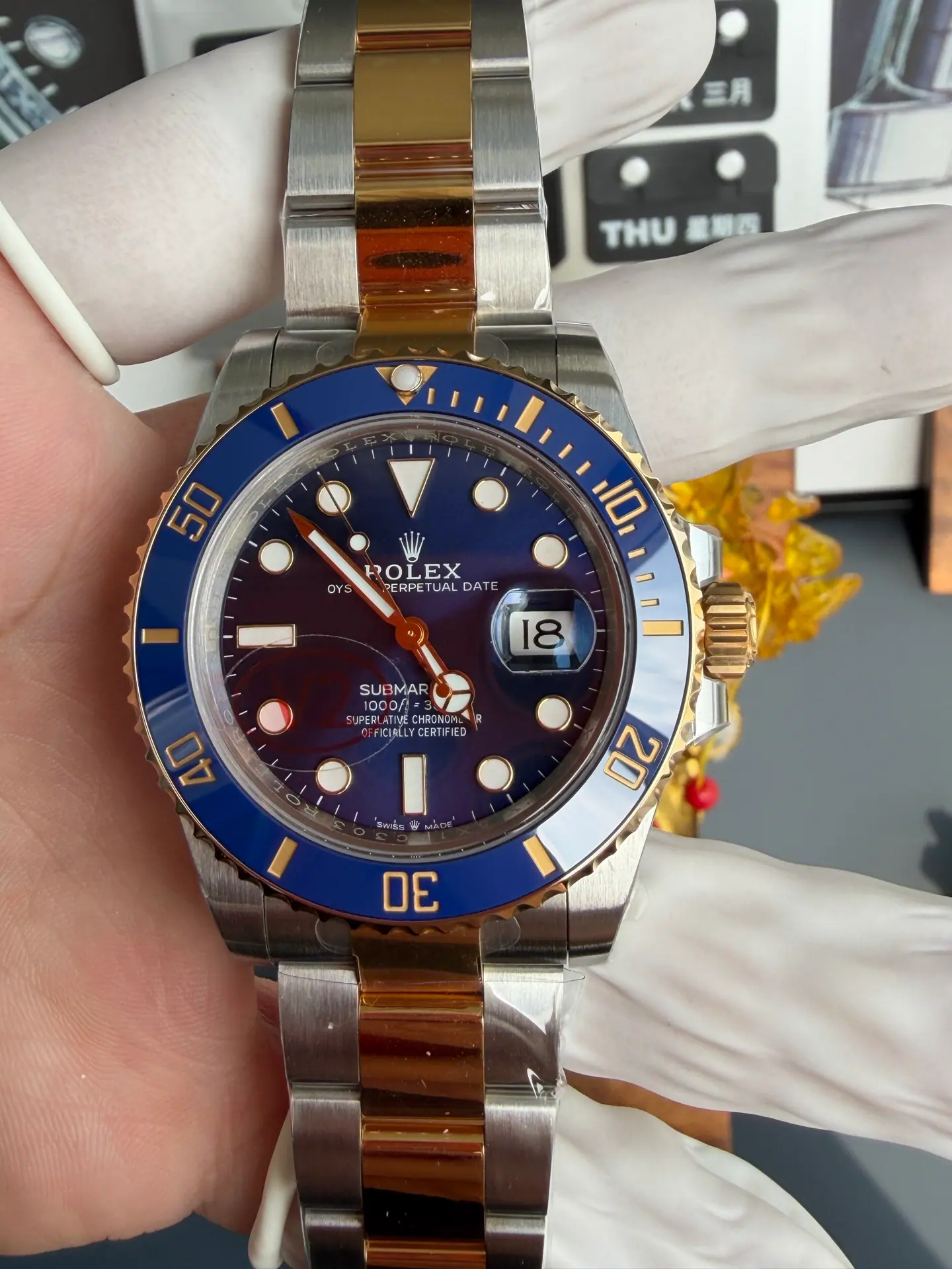 VS | 3235机芯|41mm l 劳力士潜航者型126613LN 178g