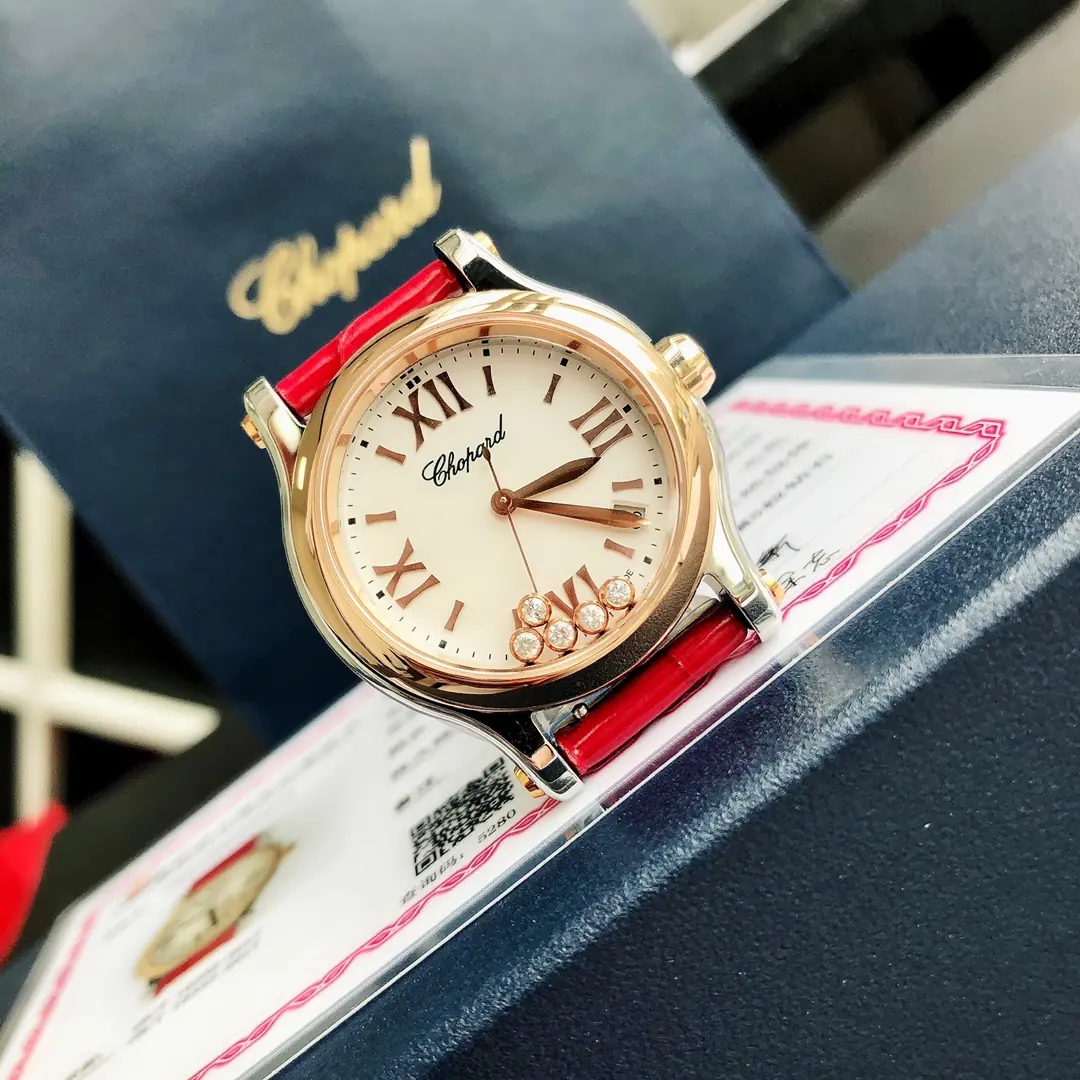 石英机芯 萧邦 Happy Sport 36mm | 钻石