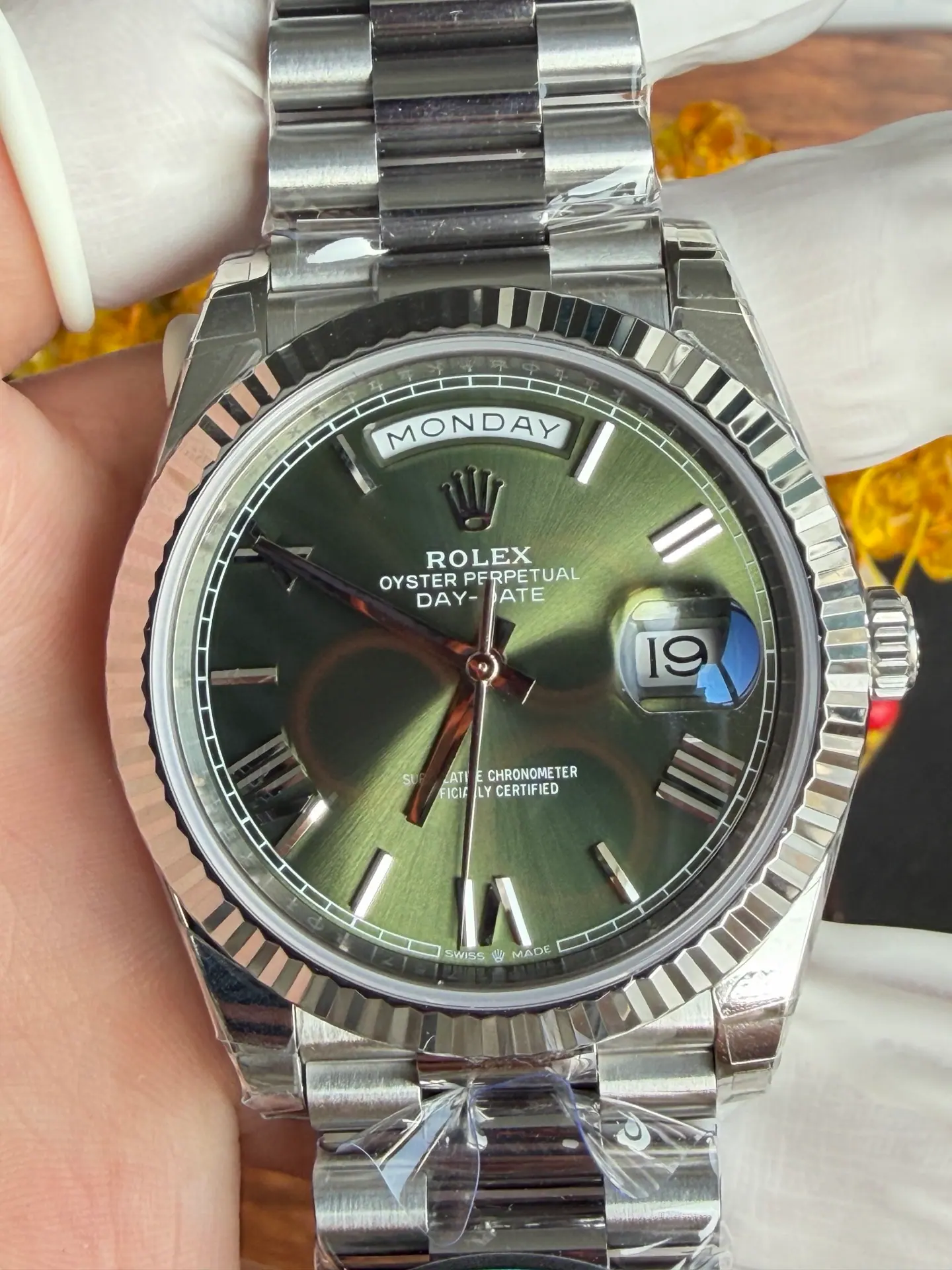 RC l 3255 l 40mm l 日历星期日历 Day-date 210g