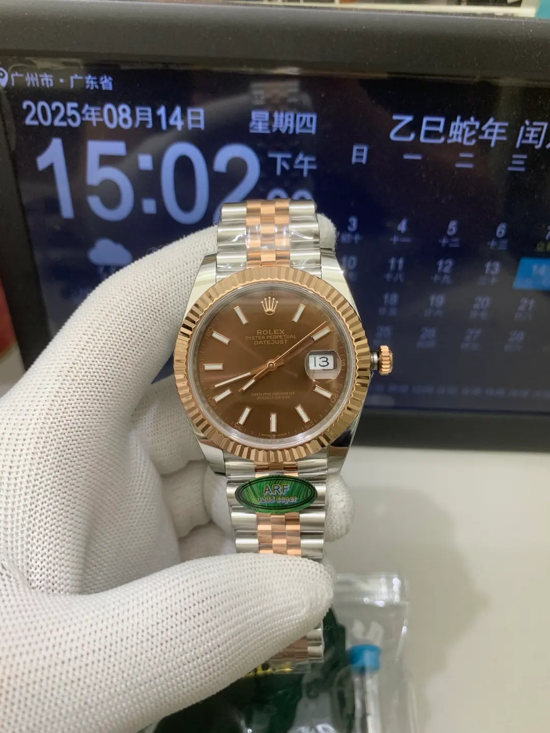ARF | 3235机芯|41mm|劳力士日志型 126334