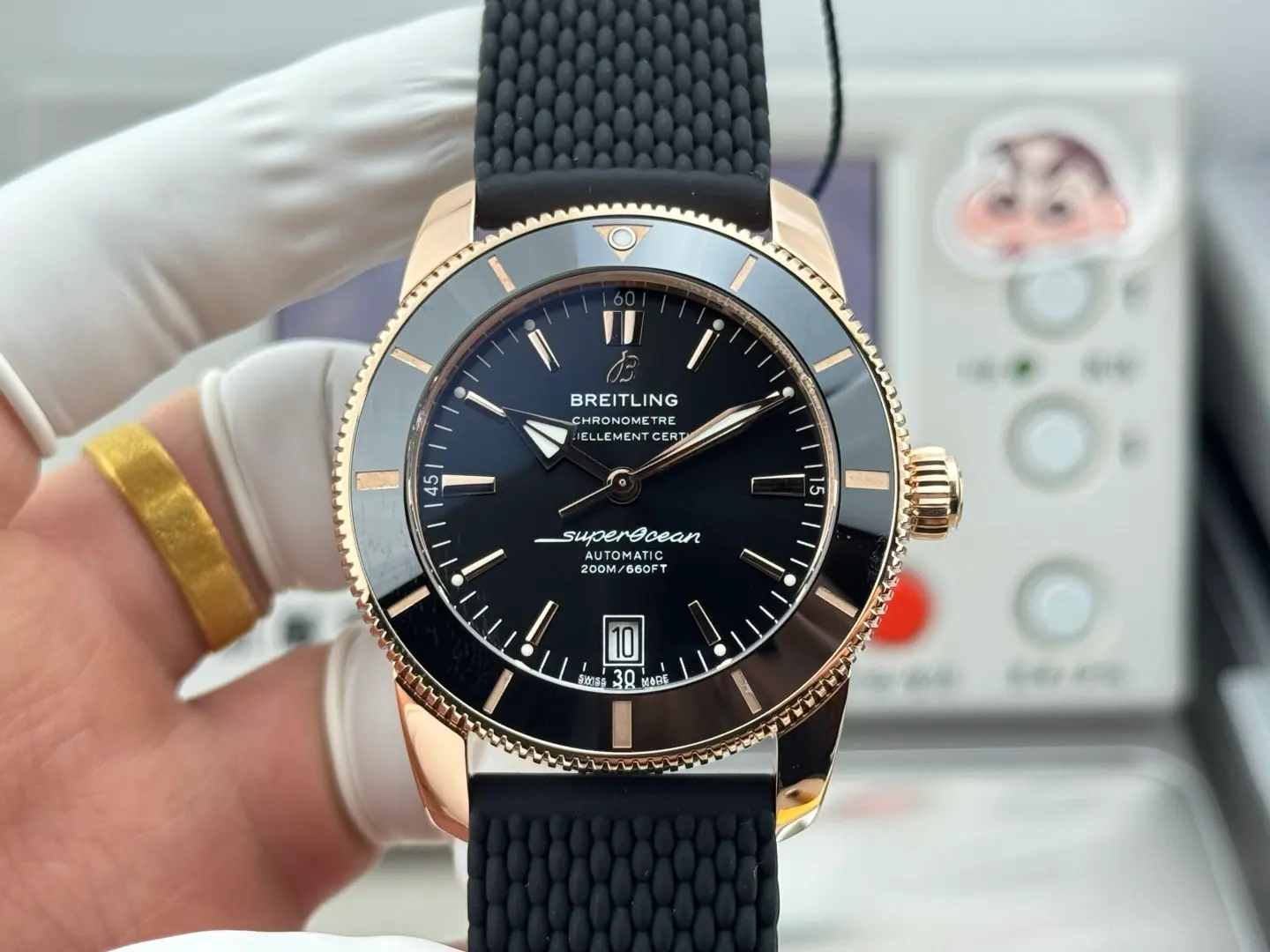 GF l 2824 cal B20 l 42 mm l 百年灵超级海洋文化系列 B31