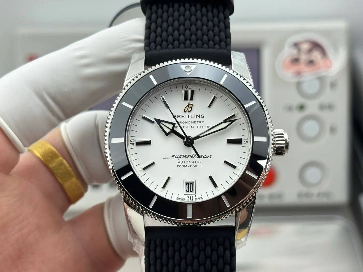 GF l 2824 cal B20 l 42 mm l 百年灵超级海洋文化系列 B31