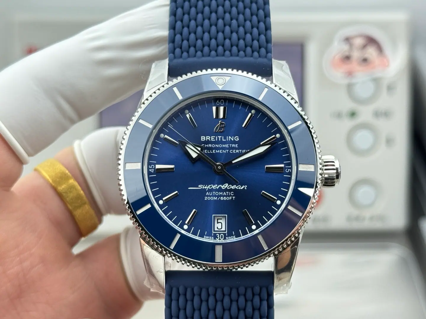 GF l 2824 cal B20 l 42 mm l 百年灵超级海洋文化 B31