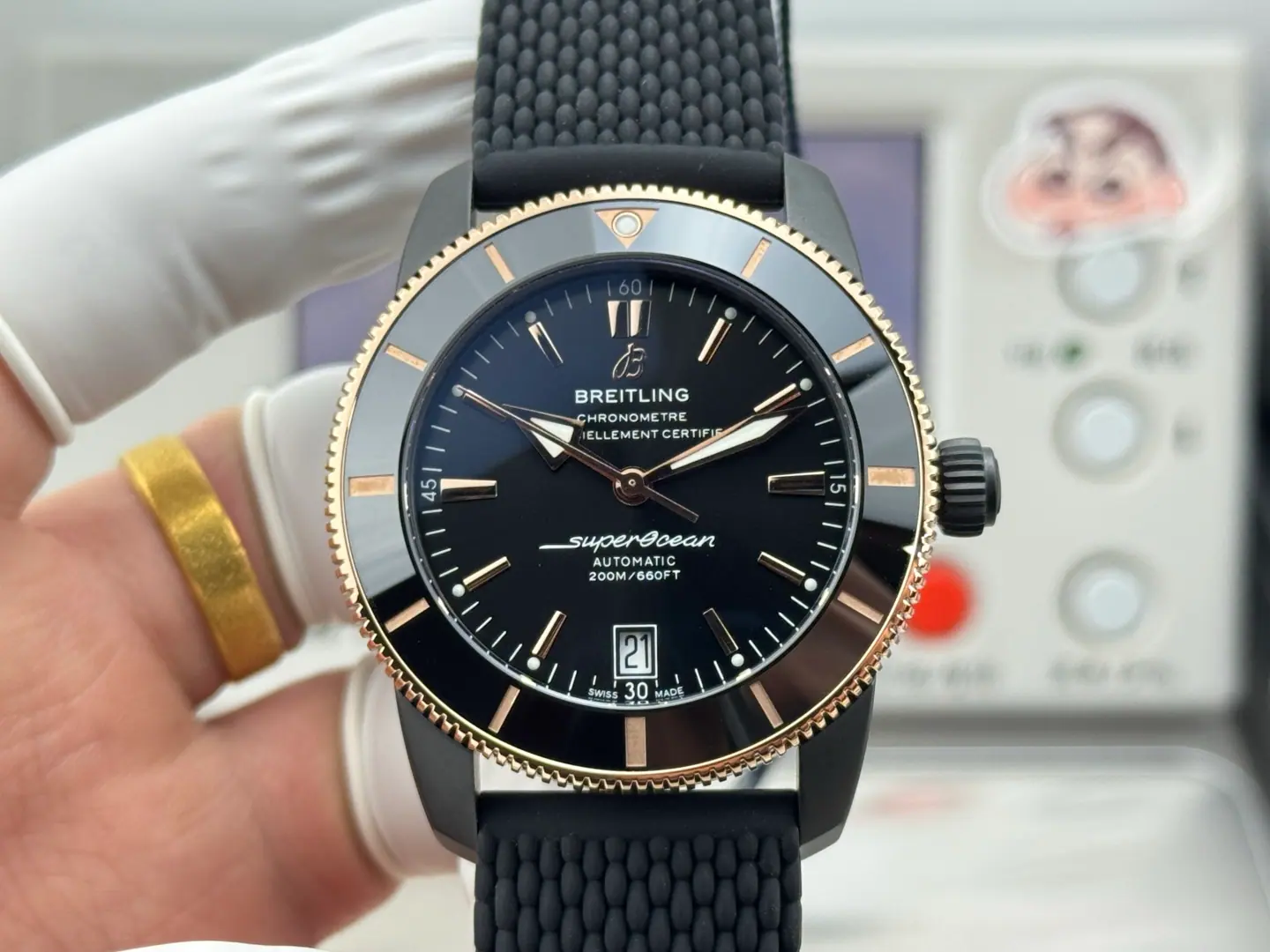GF l 2824 cal B20 l 42 mm l 百年灵超级海洋文化 B31