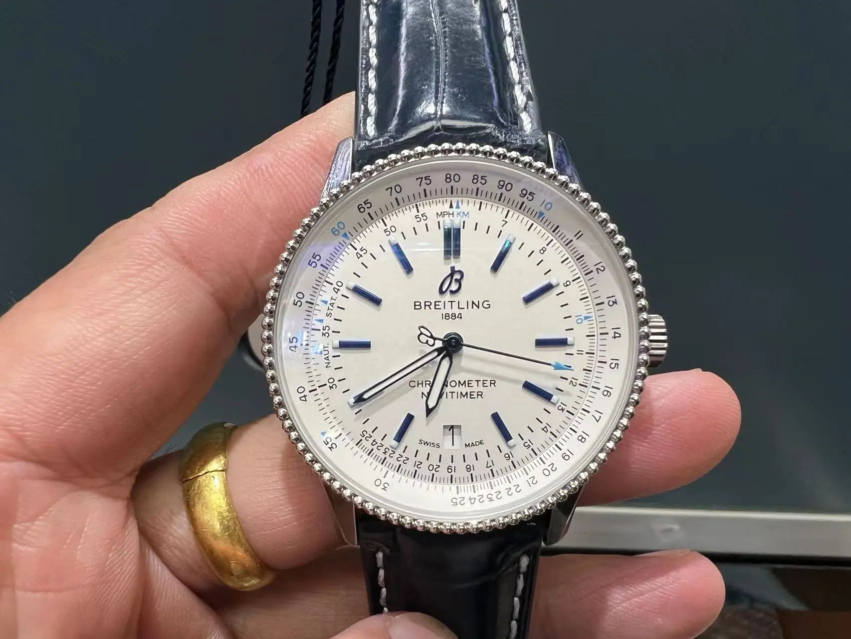 OEM l 17机芯 l 百年灵 Navitimer 自动上链 41|A17326361L1P1