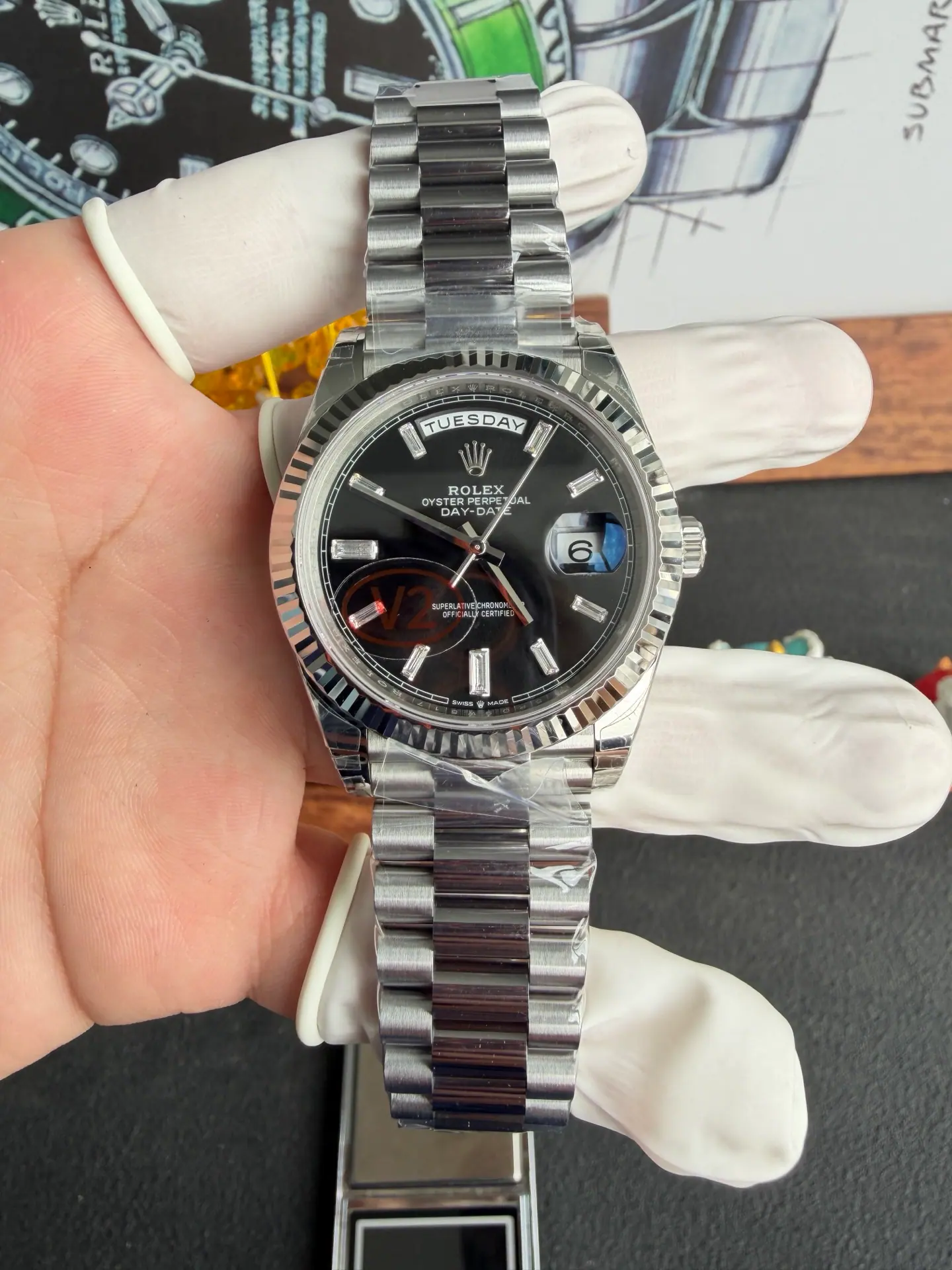 VS l 3255 l 40mm l 日历星期 Day-date 182g