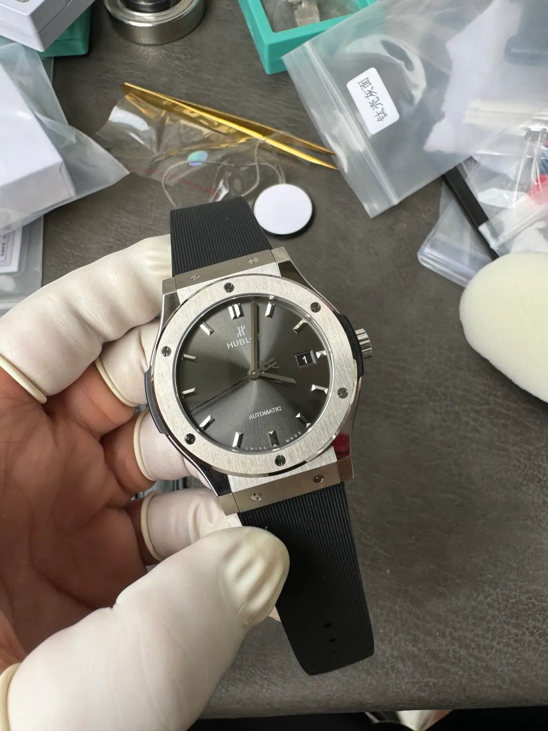 JJZ l 2892 L 42mm l Hublot Classic Fusion l 钛金属表壳
