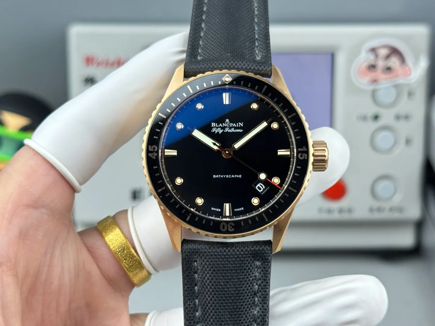 GF l cal 1315 l 43mm l 宝珀手表 Fifty Fathoms Bathyscaphe 5000