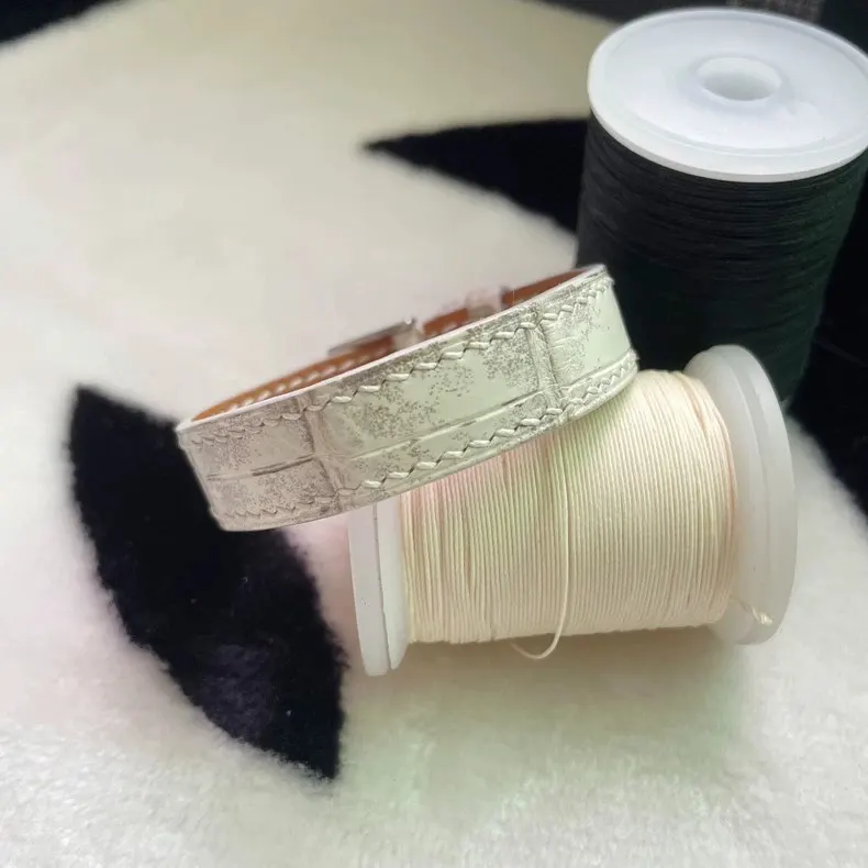 定制 喜马拉雅 鳄鱼皮 手缝 手环