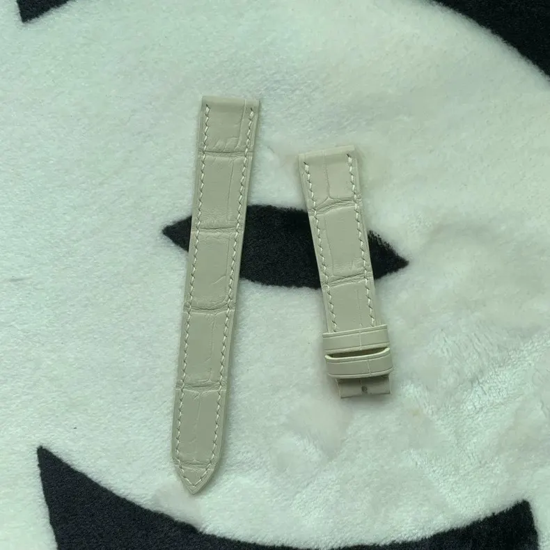 定制 手缝 美洲鳄鱼皮表带