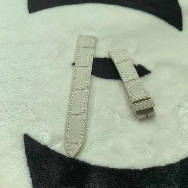 定制 手缝 美洲鳄鱼皮表带