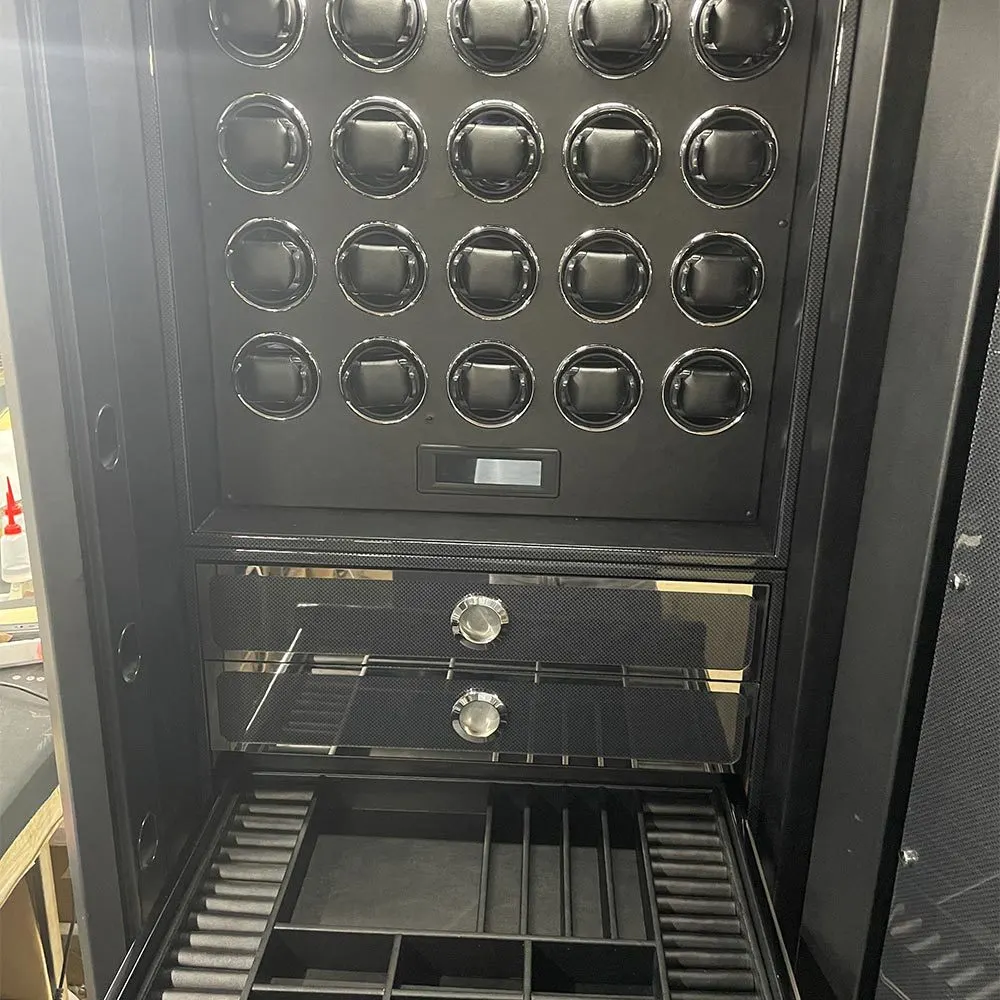 手表保险柜 附带摇表器 首饰珠宝名表收藏柜收纳保险柜(可定制)
